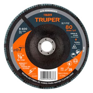 Disco Flap Polifan 7" Laminado #80