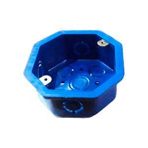 Caja de Luz Octagonal Azul